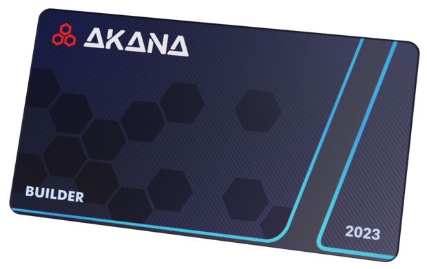 Akana card